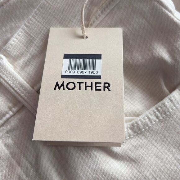 Mother The Tomcat Ankle jeans in Cream Puffs 29 $218 - Picture 5 of 6